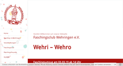 Desktop Screenshot of faschingsclub-wehringen.de